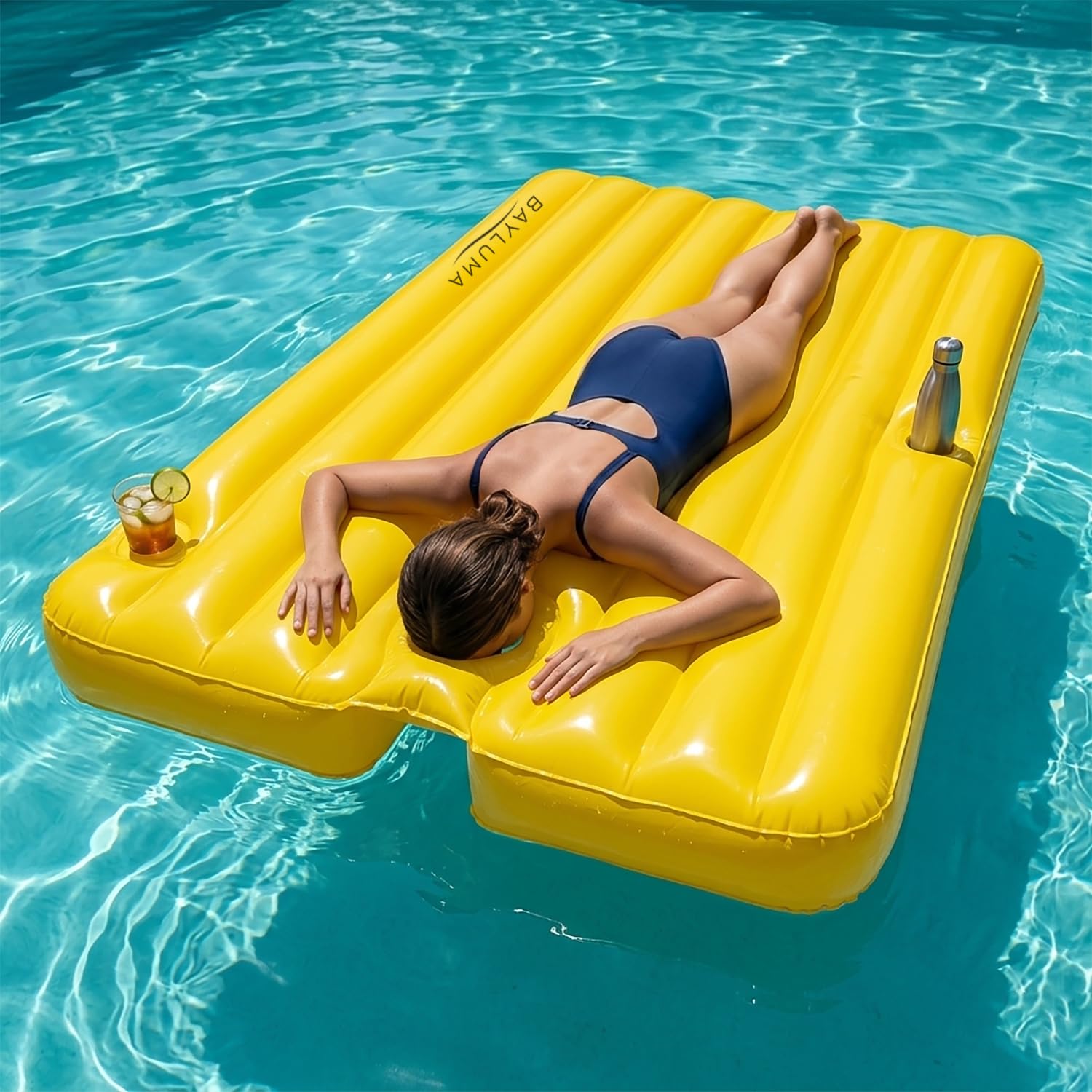 Bayluma — Face-Down-Poolmatratze für Erwachsene